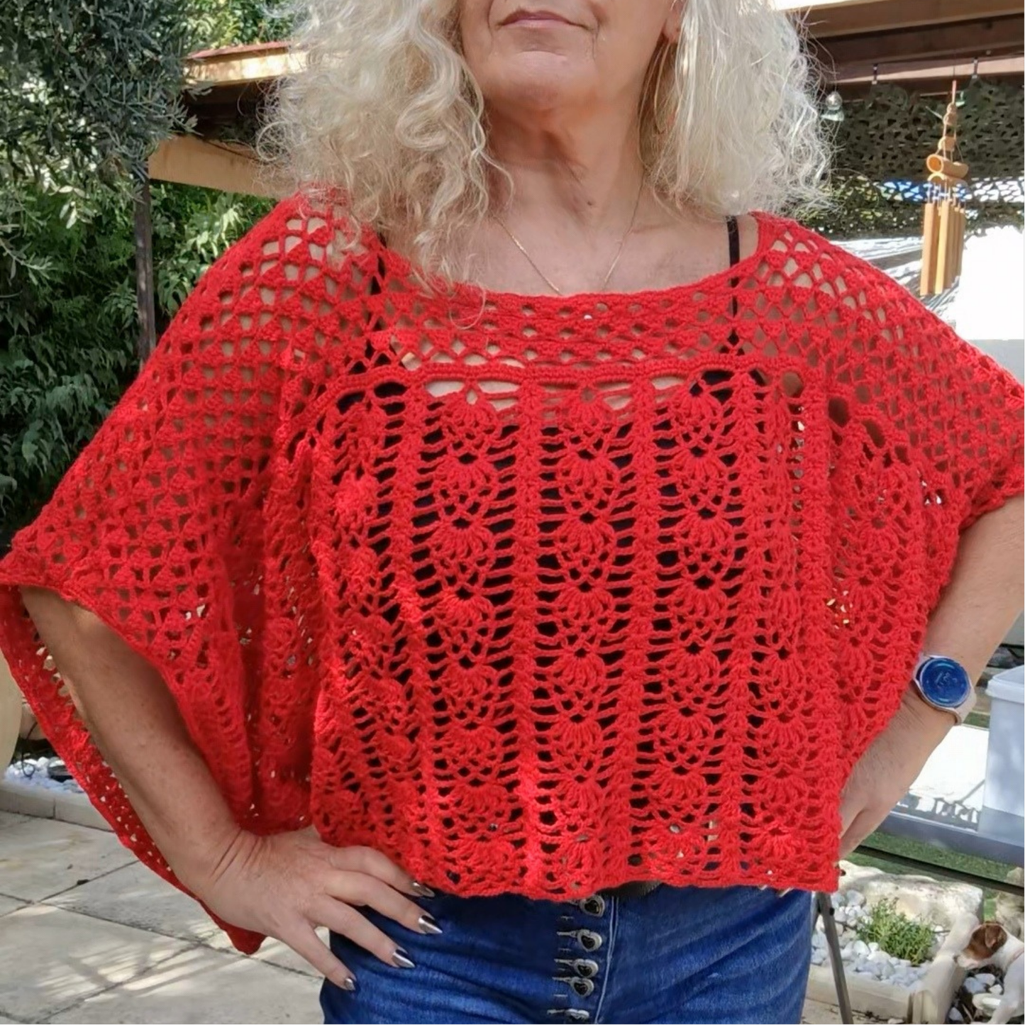 Tutoriel crochet top Julia