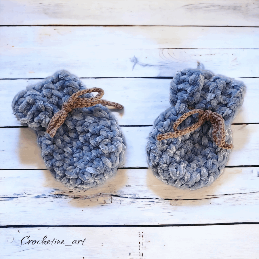 Bonnet bébé ourson, chaussons et moufles assortis, fait main, crochet artisanal made in France